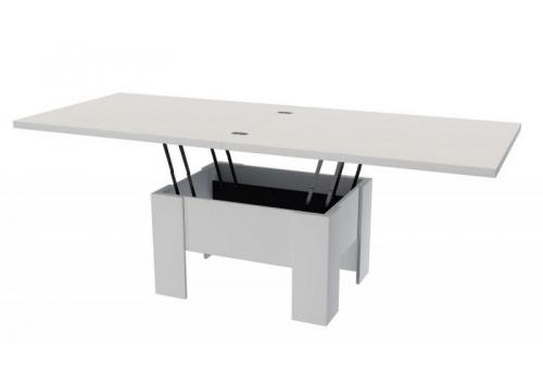 Jídelní/konferenční stůl ERIK barva alpská bílá
