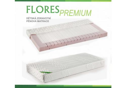 Dětská zdravotní matrace pěnová - FLORES Premium
