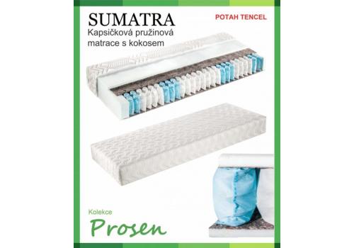 Zdravotní matrace pružinová - SUMATRA potah Tencell