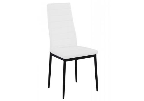 Jídelní čalouněná židle HRON III bílá/černá