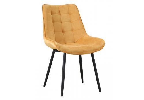 Jídelní židle TRIX 2 žlutý velvet